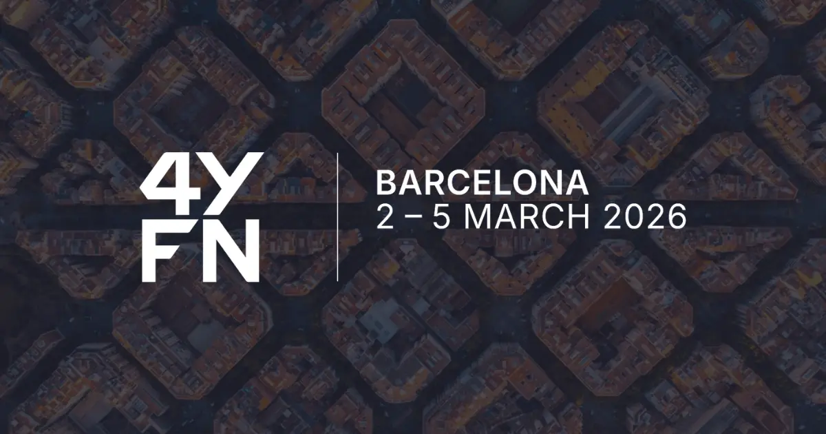 4YFN Barcelona 2026 official event banner, Barcelona, 2–5 March 2026